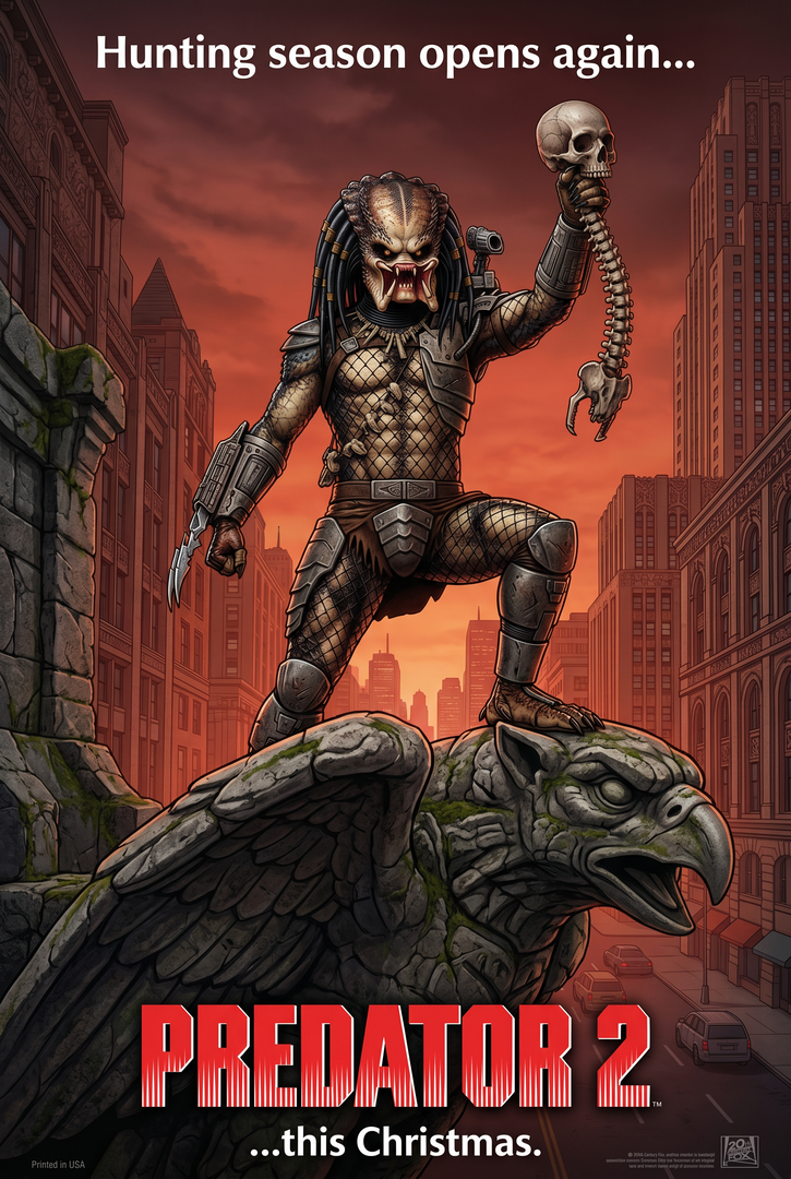 Promotional artwork  Predator action figure
