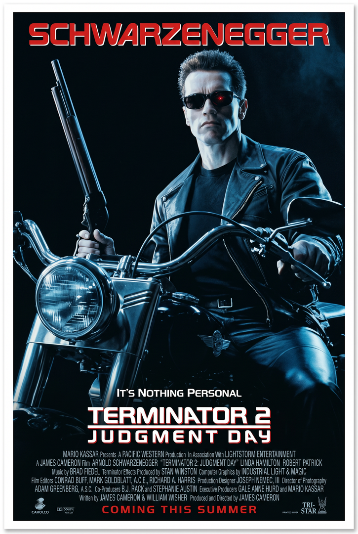1991 blockbuster Terminator 2: Judgment Day.