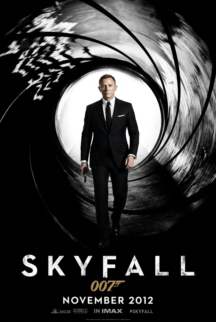 2012 film Skyfall poster