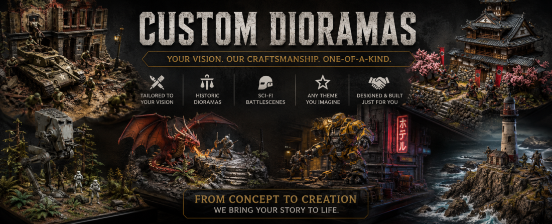 Custom Dioramas banner