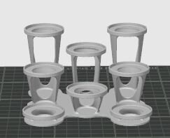 MiniStand 32mm 3rows (8 places)