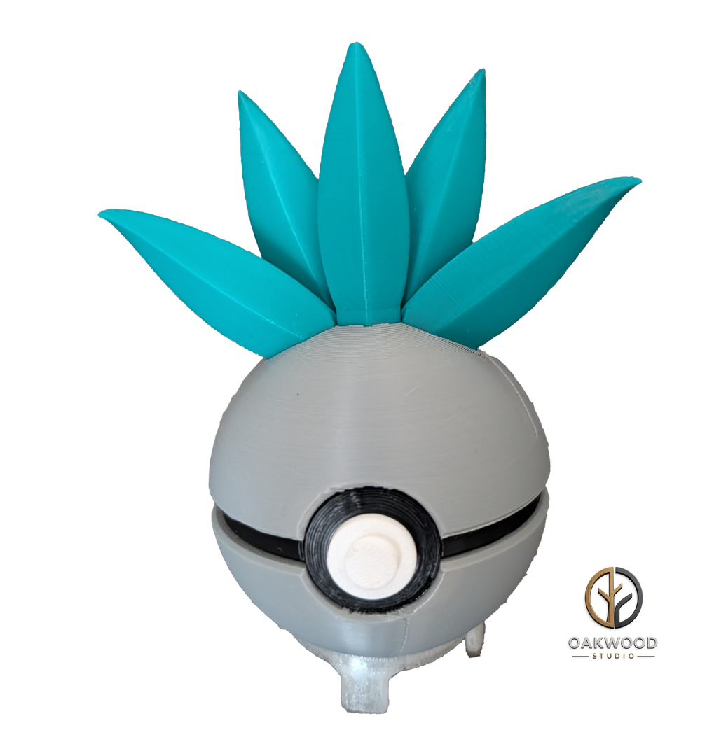 Oddish-themed Poké Ball