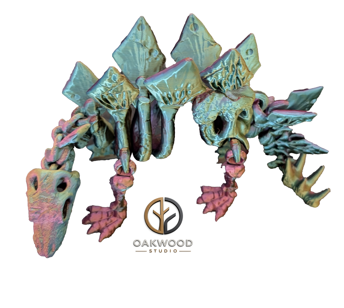 Stegosaurus skeleton (Tri-Colour)
