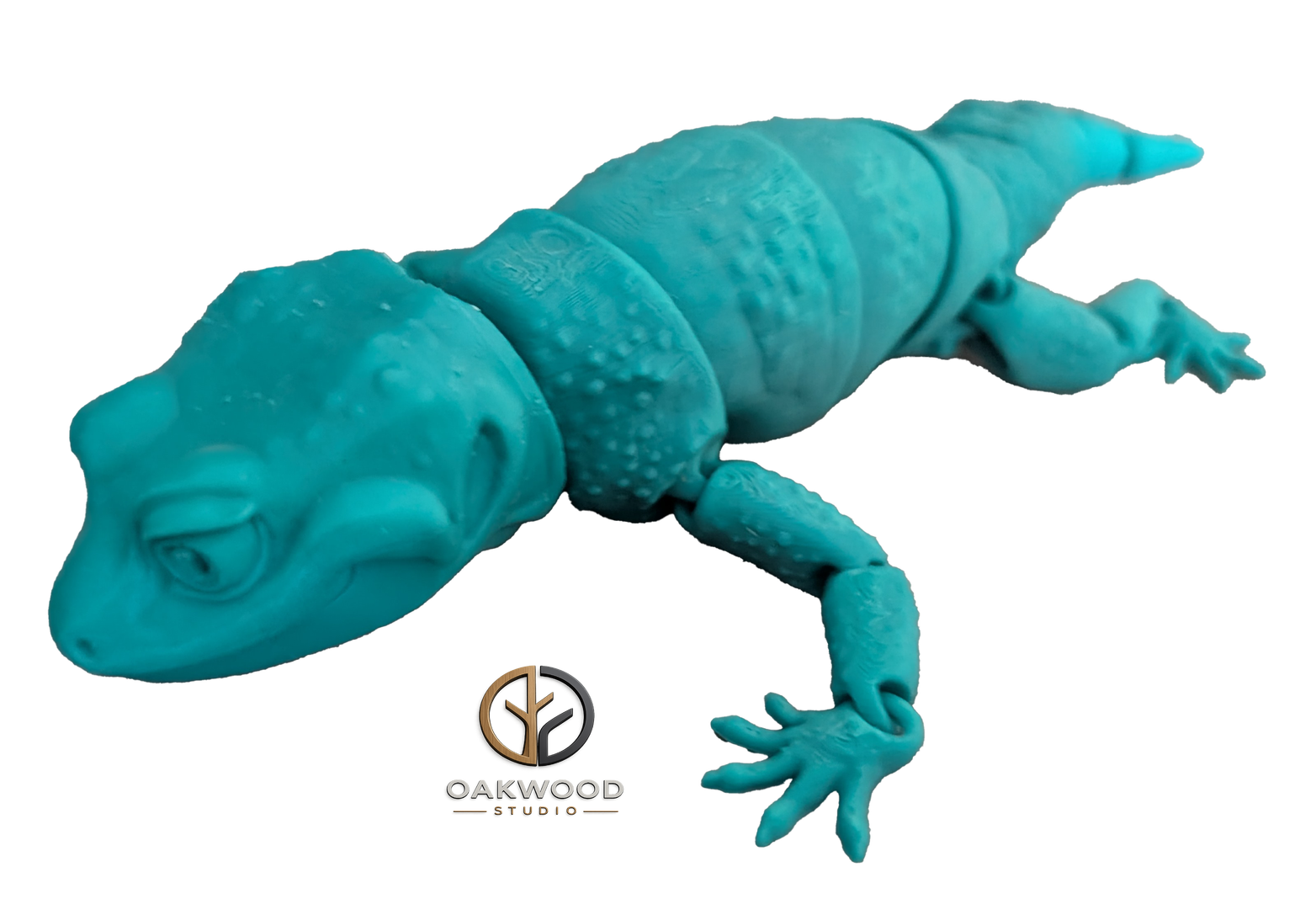 Articulated Leopard Gecko (green)