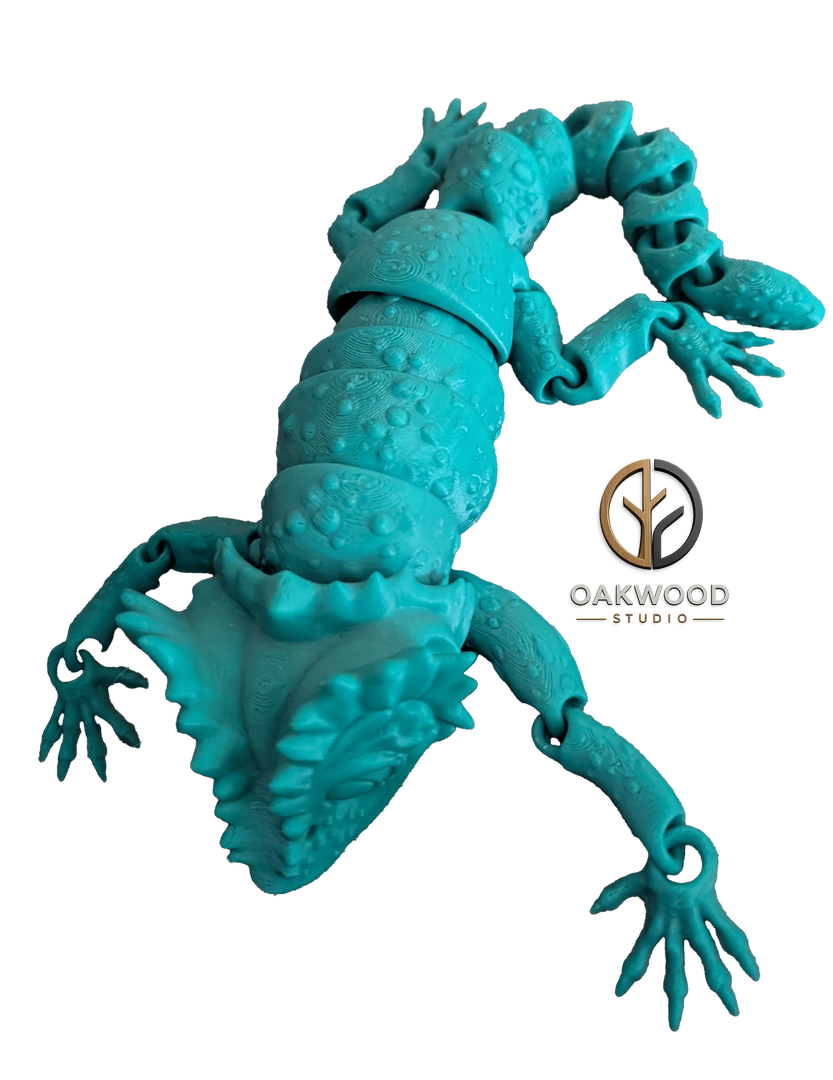 Articulated Bearded Dragon (green)
