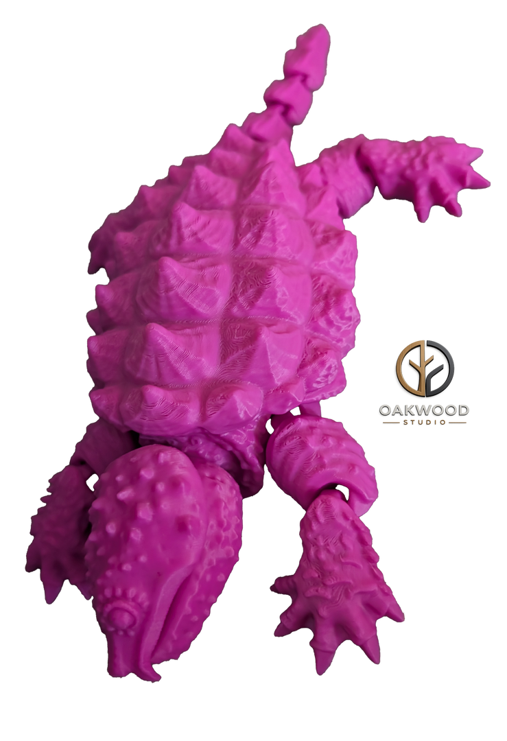 Articulated snapping turtle (pink)