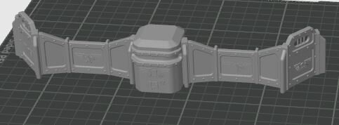 W40k 11th Edition wall bunker wall (A)