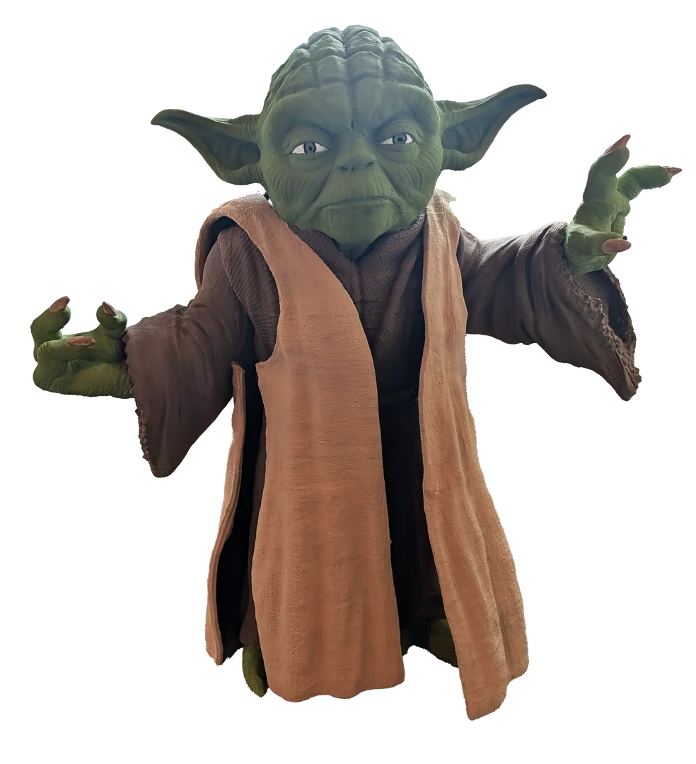 Yoda display piece